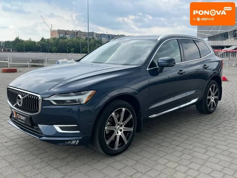Volvo XC60, 2020 р., Бензин, 90 тис. км, Позашляховик / Кросовер, Синій, Львів AT-10418664 фото