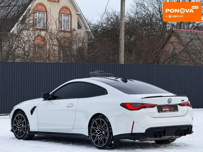 BMW M4, 2022 р., Бензин, 44 тис. км, Седан, Білий, Луцьк AT-10407064 фото