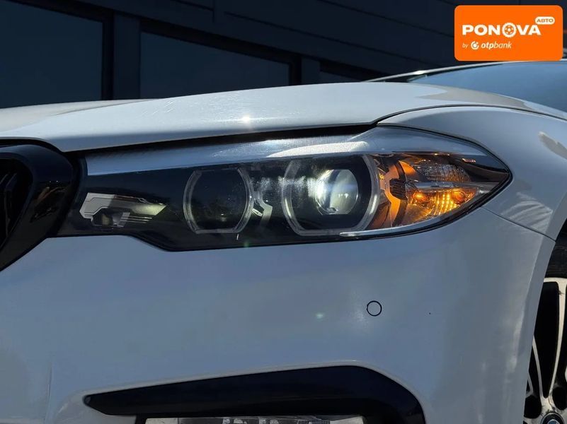 BMW 5 Series, 2018 р., Бензин, 193 тис. км, Седан, Білий, Рівне AT-10424627 фото