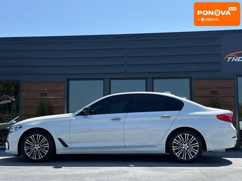 BMW 5 Series, 2018 р., Бензин, 193 тис. км, Седан, Білий, Рівне AT-10424627 фото