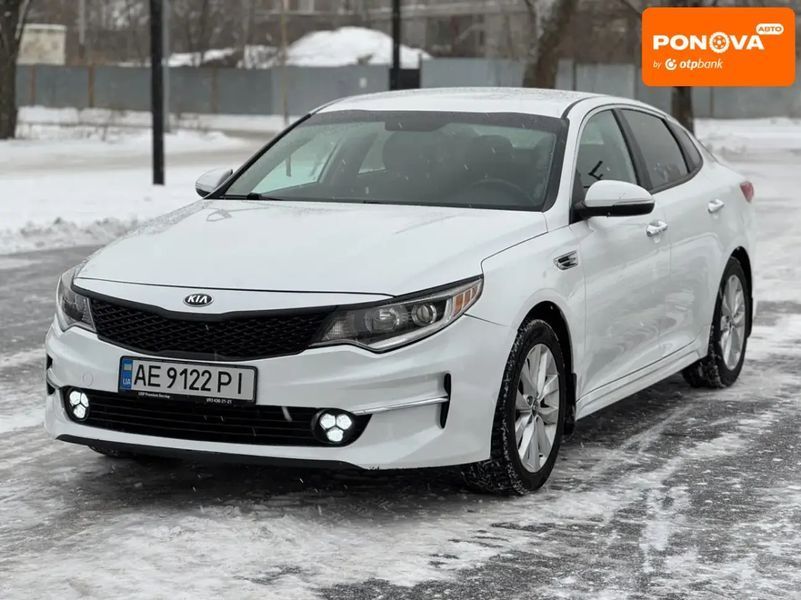 Kia Optima, 2017 г., Бензин, 68 тыс. км, Седан, Белый, Днепр (Днепропетровск) AT-10408012 фото