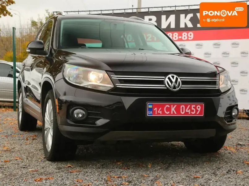 Volkswagen Tiguan, 2014 р., Бензин, Позашляховик / Кросовер, Чорний, Вінниця AT-10407500 фото