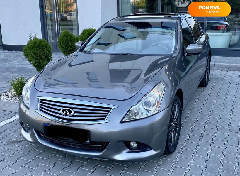 Infiniti G25, 2011, Бензин, 256 тыс. км, Седан, Серый, Хмельницкий Cars-Pr-67559 фото