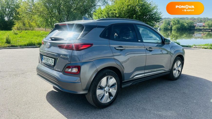 Hyundai Kona, 2020, Електро, 19 тис. км, Позашляховик / Кросовер, Сірий, Бердичів Cars-Pr-60755 фото