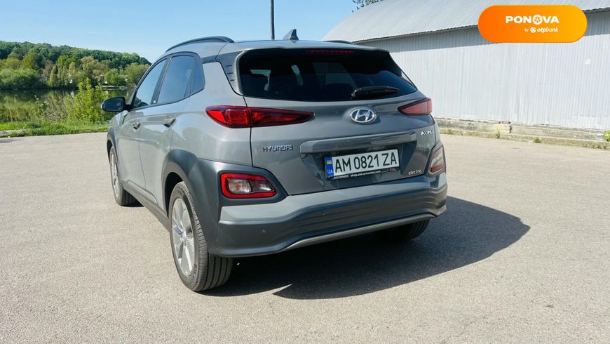 Hyundai Kona, 2020, Електро, 19 тис. км, Позашляховик / Кросовер, Сірий, Бердичів Cars-Pr-60755 фото