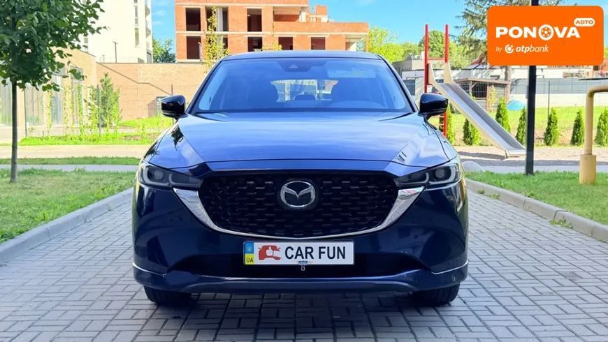 Mazda CX-5, 2024 р., Бензин, 26 тис. км, Позашляховик / Кросовер, Синій, Львів AT-10427418 фото