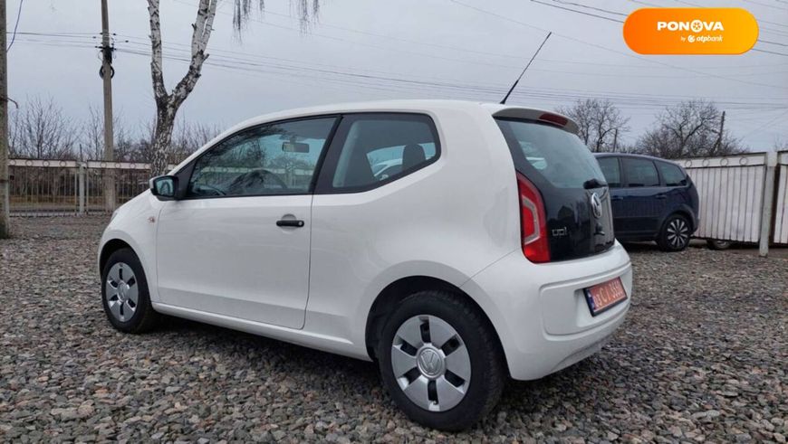 Volkswagen Up, 2016, Бензин, 1 л., 190 тис. км, Хетчбек, Білий, Сміла 19199 фото