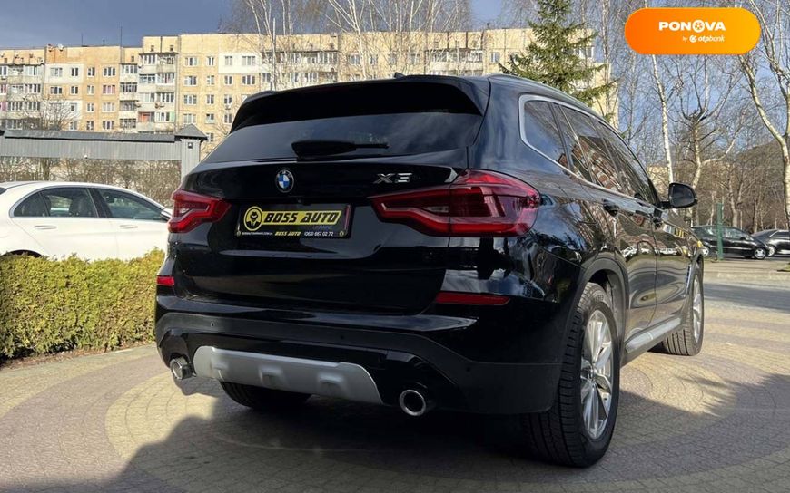 BMW X3, 2018, Бензин, 2 л., 167 тис. км, Позашляховик / Кросовер, Чорний, Львів 42093 фото