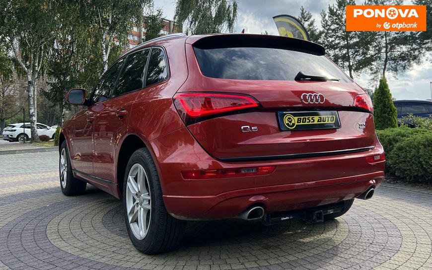 Audi Q5, 2014, Дизель, 3 л., 197 тис. км, Внедорожник / Кроссовер, Красный, Львов 255470 фото