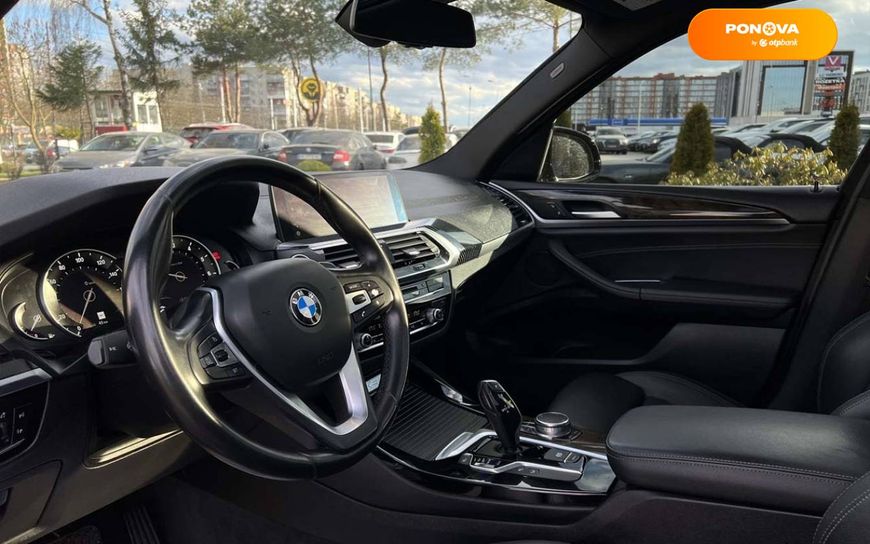 BMW X3, 2018, Бензин, 2 л., 167 тис. км, Позашляховик / Кросовер, Чорний, Львів 42093 фото
