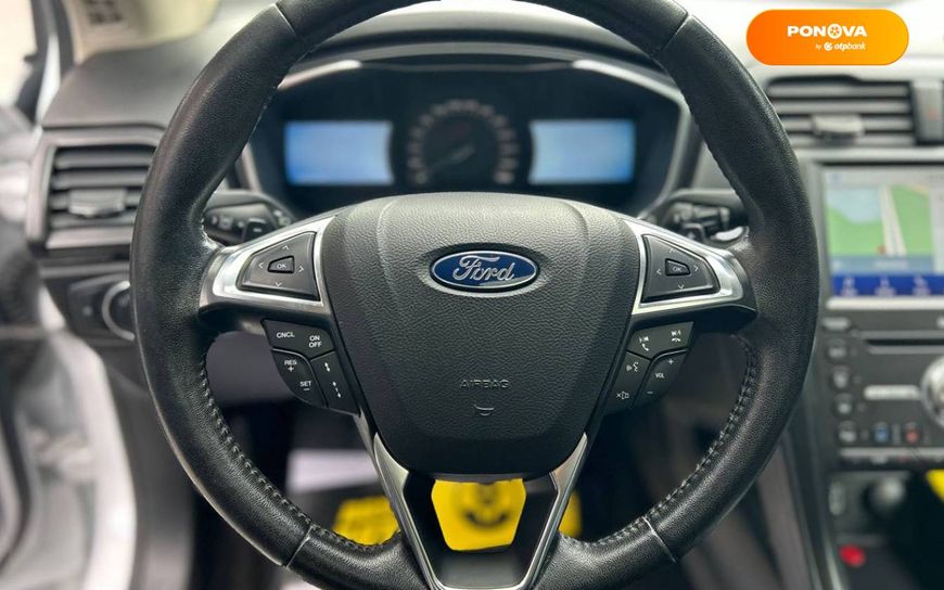 Ford Fusion, 2018, Бензин, 2 л., 92 тыс. км, Седан, Белый, Черновцы 46301 фото