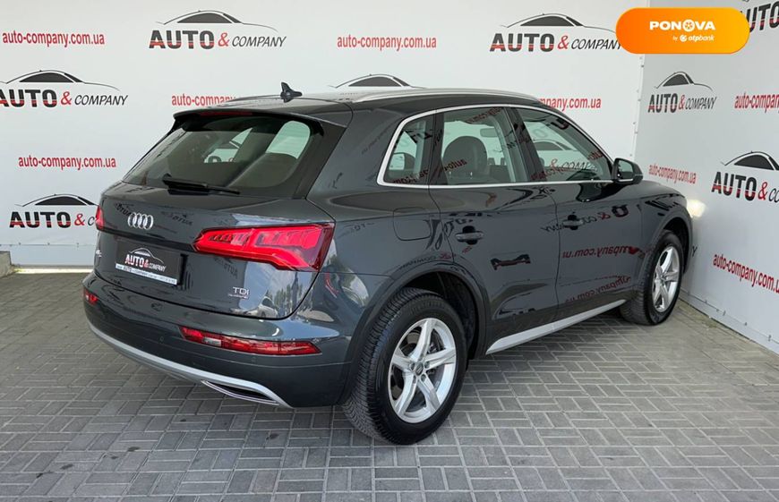 Audi Q5, 2018, Дизель, 2 л., 81 тыс. км, Внедорожник / Кроссовер, Серый, Львов 110033 фото