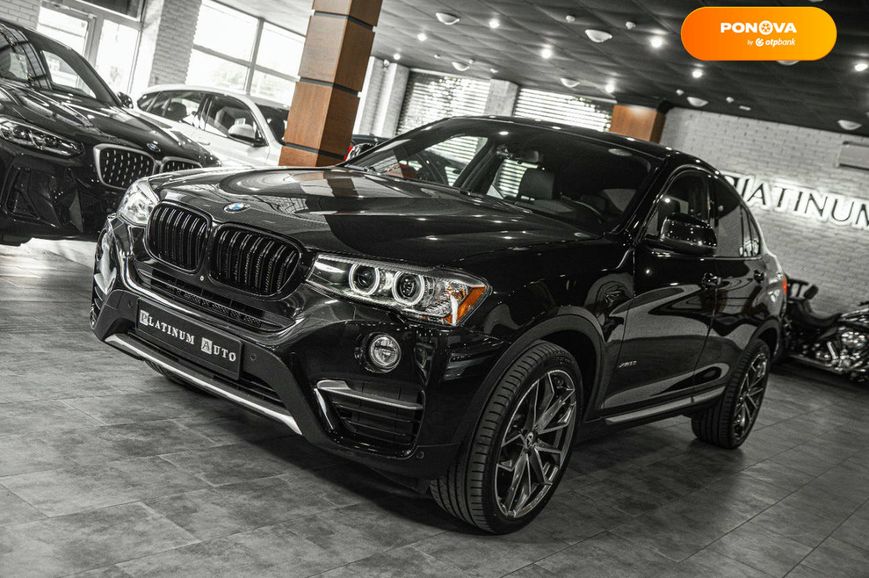 BMW X4, 2015, Бензин, 2.98 л., 101 тыс. км, Внедорожник / Кроссовер, Чорный, Одесса 45118 фото