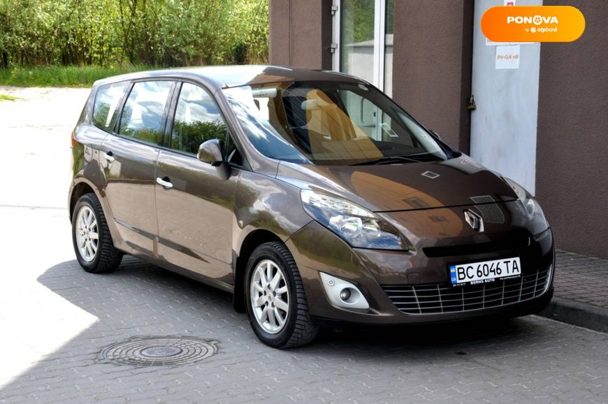 Renault Grand Scenic, 2010, Дизель, 1.9 л., 220 тис. км, Мінівен, Коричневий, Львів 38487 фото