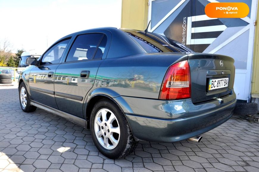 Opel Astra, 2004, Бензин, 1.6 л., 285 тыс. км, Седан, Зеленый, Львов 32080 фото