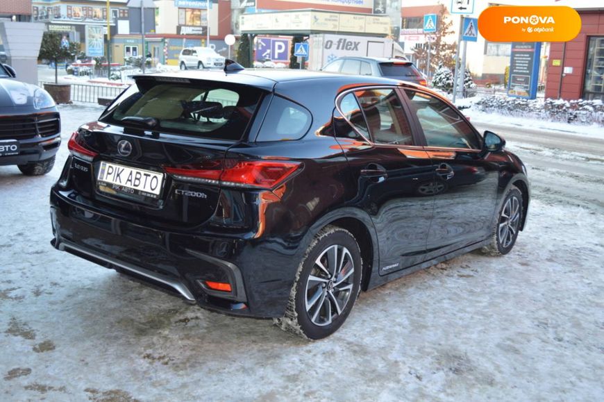 Lexus CT, 2020, Гибрид (HEV), 1.8 л., 65 тыс. км, Хетчбек, Чорный, Львов 14933 фото