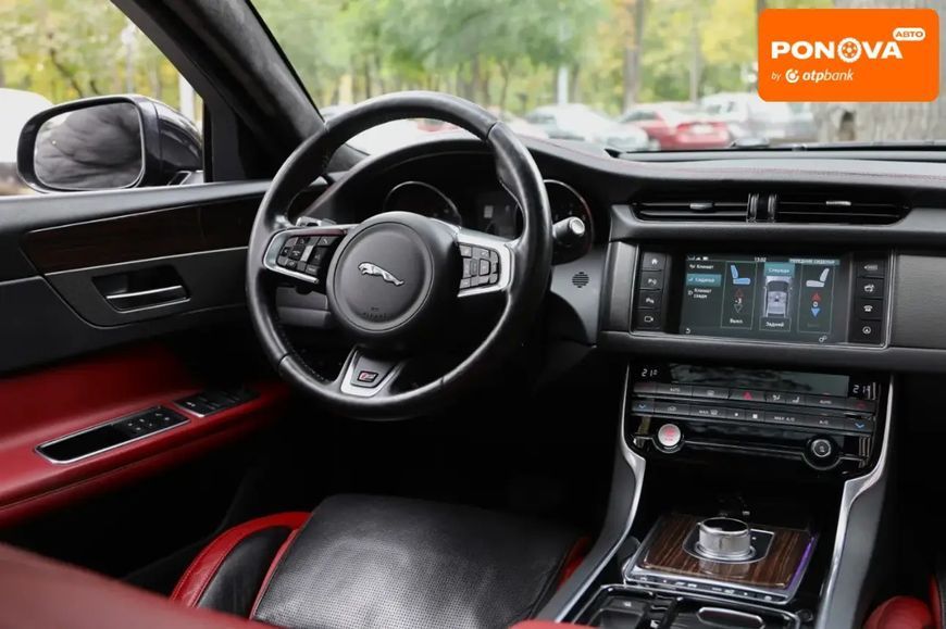 Jaguar XF, 2015 р., Бензин, 127 тис. км, Седан, Чорний, Харків AT-10418057 фото
