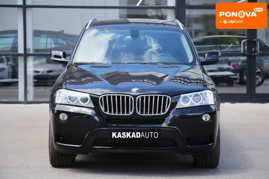 BMW X3, 2012 г., Бензин, 103 тыс. км, Внедорожник / Кроссовер, Чорный, Харьков AT-10416499 фото