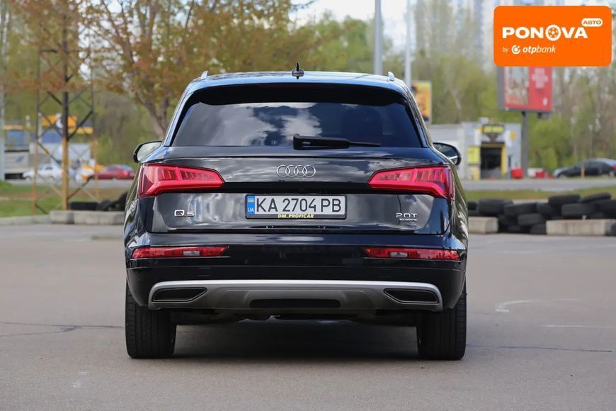 Audi Q5, 2018 р., Бензин, 194 тис. км, Позашляховик / Кросовер, Чорний, Київ AT-10417449 фото