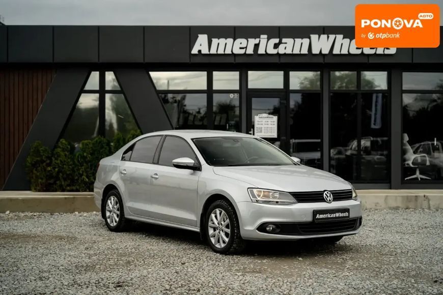 Volkswagen Jetta, 2012 р., Бензин, 122 тис. км, Седан, Сірий, Чернівці AT-10404224 фото