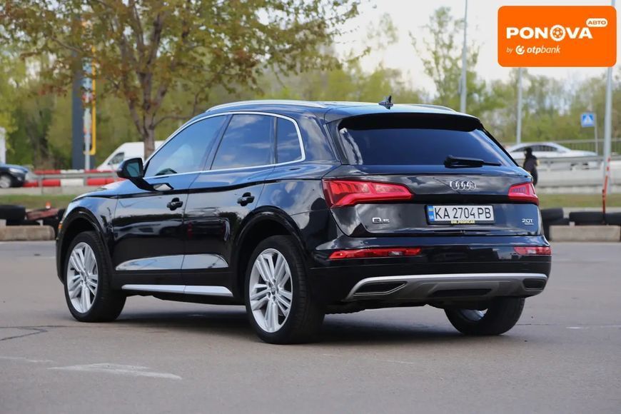 Audi Q5, 2018 р., Бензин, 194 тис. км, Позашляховик / Кросовер, Чорний, Київ AT-10417449 фото