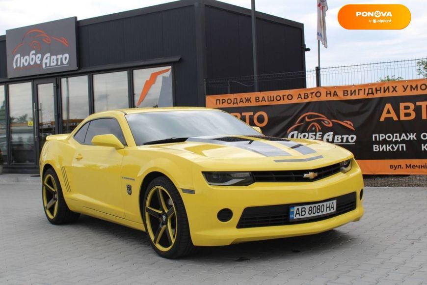 Chevrolet Camaro, 2014, Бензин, 3.56 л., 129 тыс. км, Купе, Желтый, Винница 44709 фото