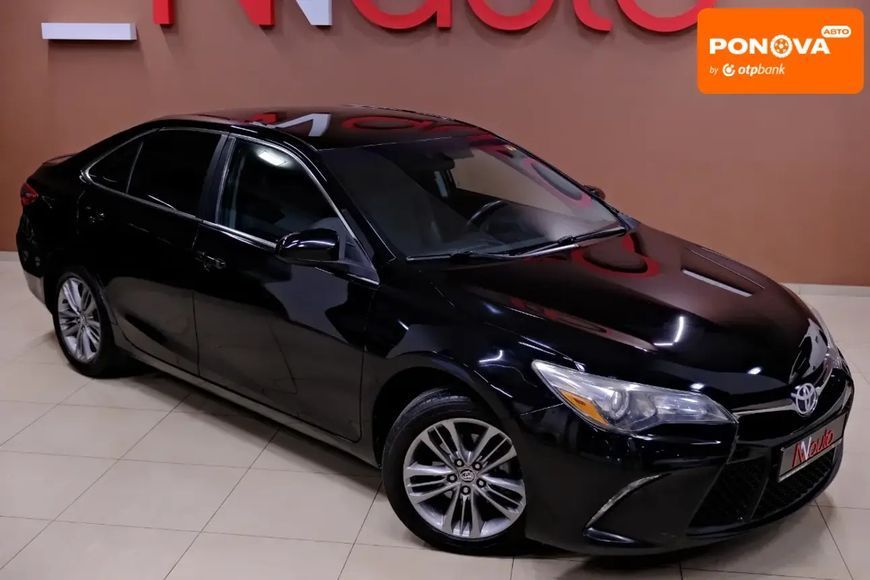Toyota Camry, 2016 г., Бензин, 195 тыс. км, Седан, Чорный, Одесса AT-10409496 фото