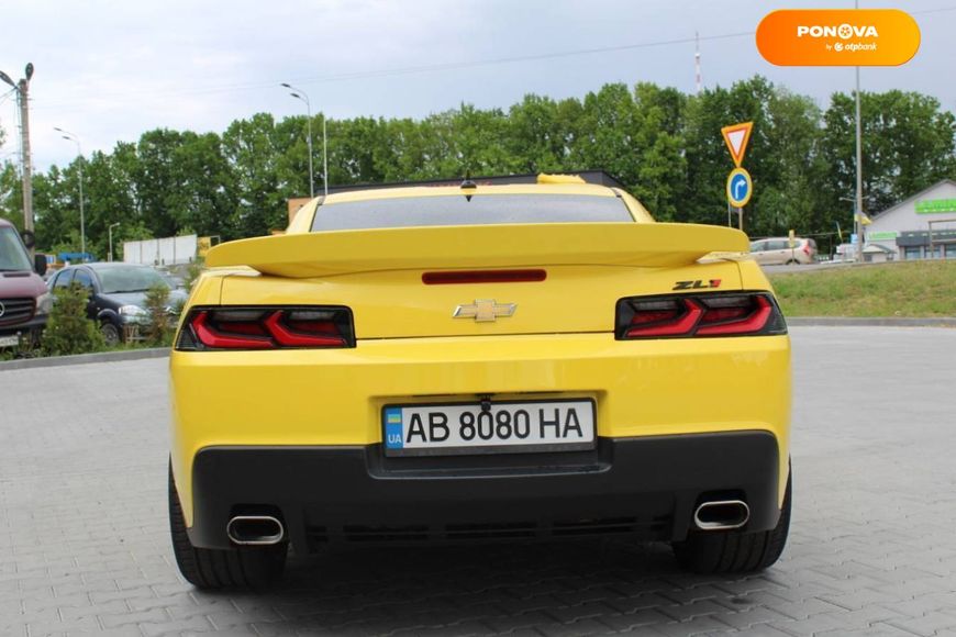 Chevrolet Camaro, 2014, Бензин, 3.56 л., 129 тыс. км, Купе, Желтый, Винница 44709 фото