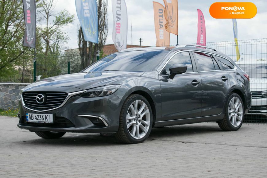 Mazda 6, 2017, Дизель, 2.19 л., 249 тыс. км, Универсал, Серый, Бердичев 38950 фото