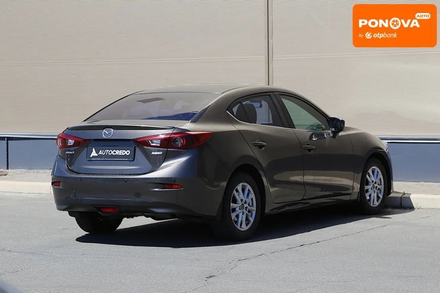 Mazda 3, 2014 р., Бензин, 106 тис. км, Седан, Коричневий, Київ AT-10417362 фото