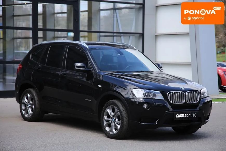 BMW X3, 2012 г., Бензин, 103 тыс. км, Внедорожник / Кроссовер, Чорный, Харьков AT-10416499 фото