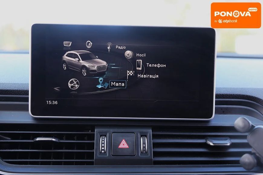 Audi Q5, 2018 р., Бензин, 194 тис. км, Позашляховик / Кросовер, Чорний, Київ AT-10417449 фото