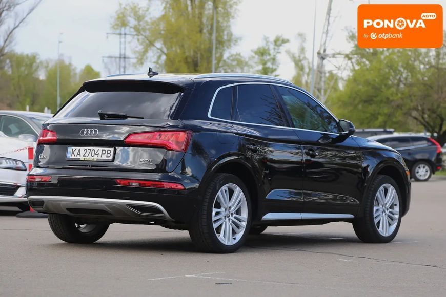 Audi Q5, 2018 р., Бензин, 194 тис. км, Позашляховик / Кросовер, Чорний, Київ AT-10417449 фото