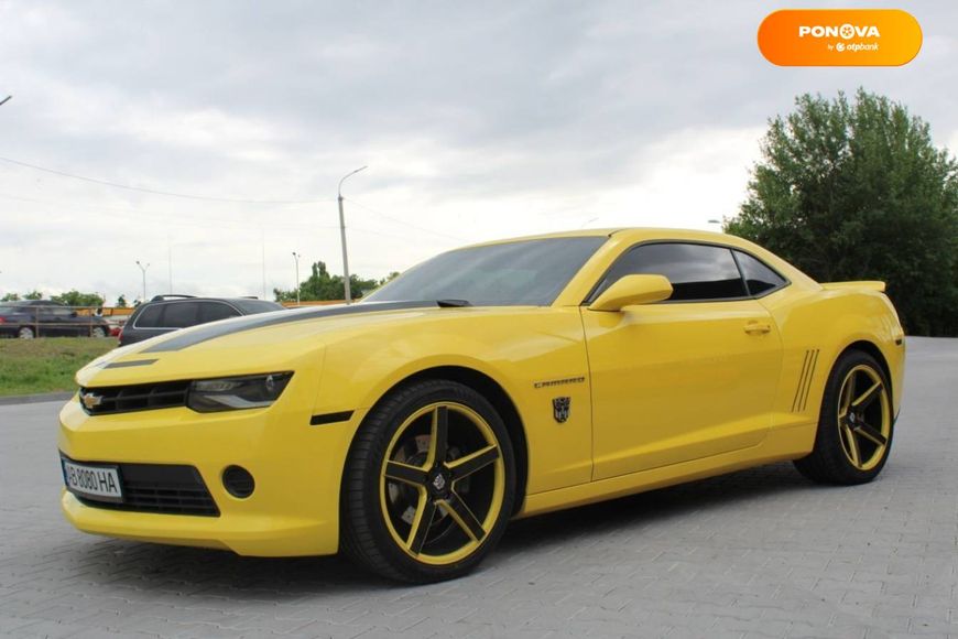 Chevrolet Camaro, 2014, Бензин, 3.56 л., 129 тыс. км, Купе, Желтый, Винница 44709 фото