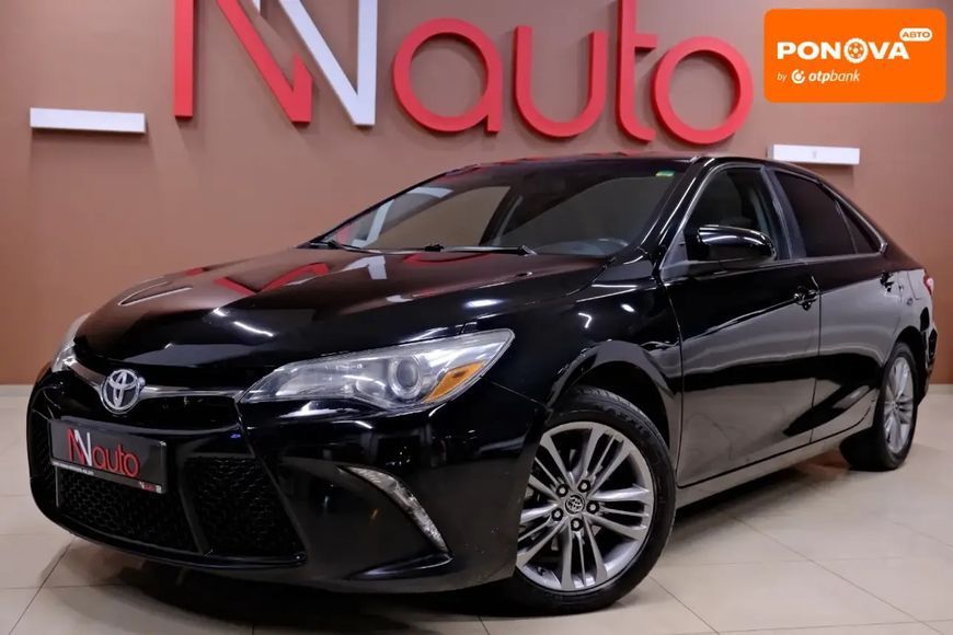 Toyota Camry, 2016 г., Бензин, 195 тыс. км, Седан, Чорный, Одесса AT-10409496 фото