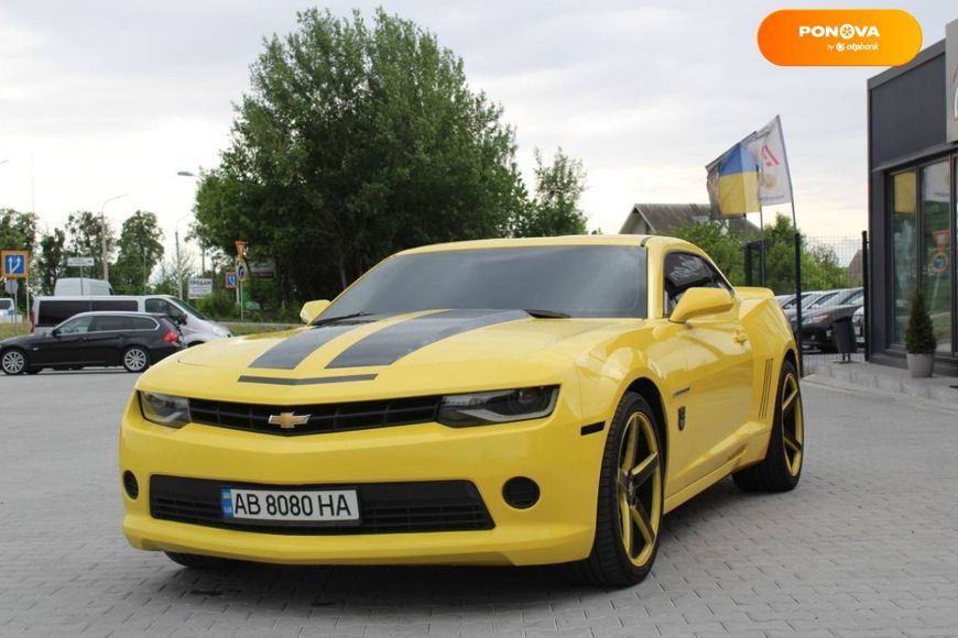 Chevrolet Camaro, 2014, Бензин, 3.56 л., 129 тыс. км, Купе, Желтый, Винница 44709 фото