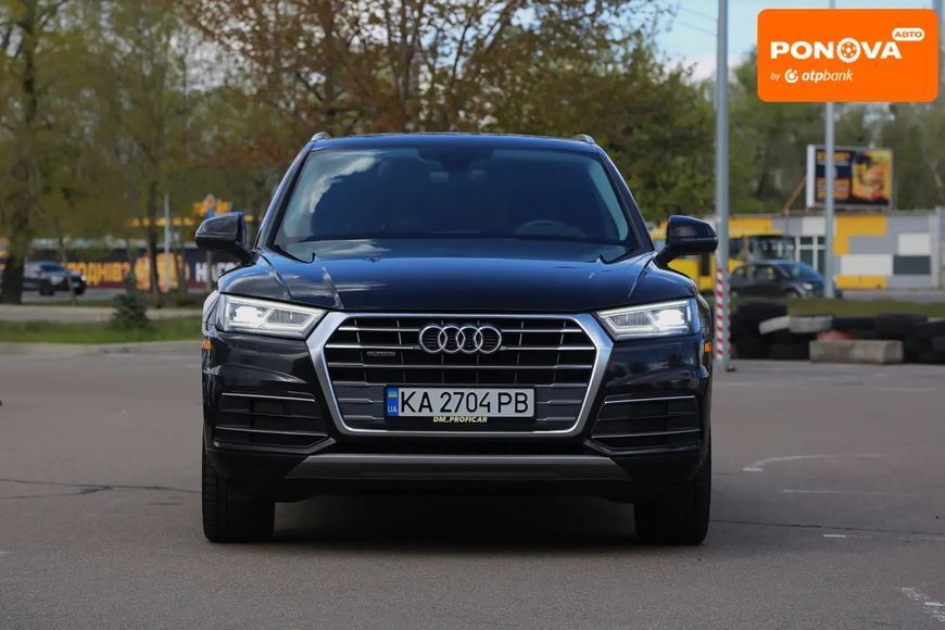 Audi Q5, 2018 р., Бензин, 194 тис. км, Позашляховик / Кросовер, Чорний, Київ AT-10417449 фото