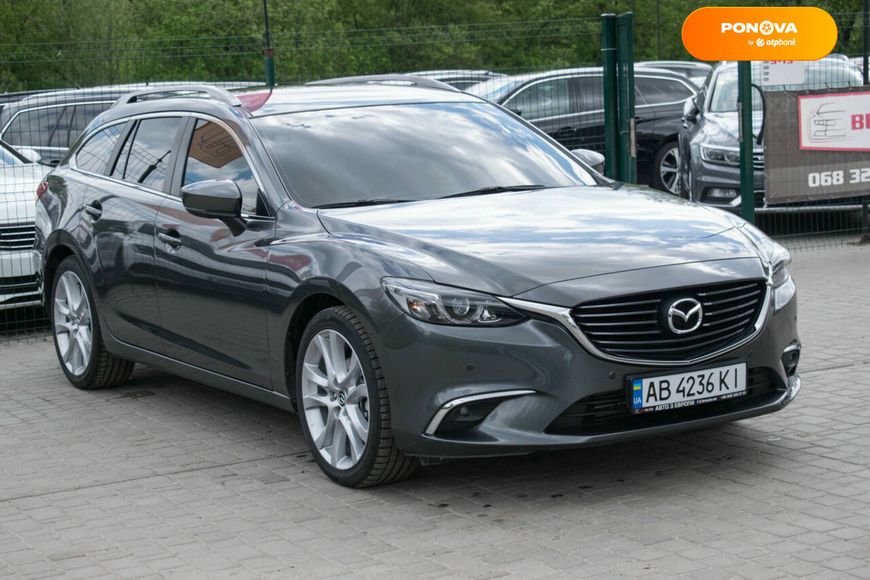 Mazda 6, 2017, Дизель, 2.19 л., 249 тыс. км, Универсал, Серый, Бердичев 38950 фото