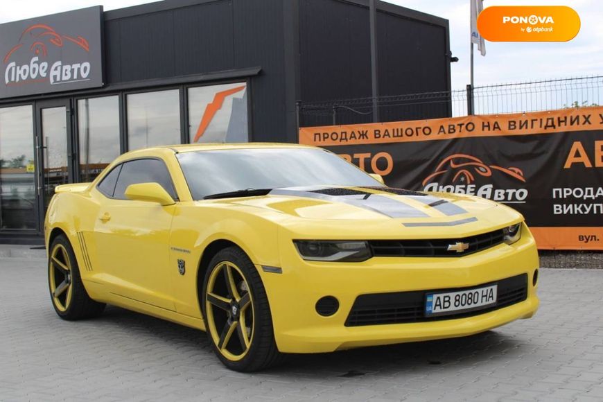 Chevrolet Camaro, 2014, Бензин, 3.56 л., 129 тыс. км, Купе, Желтый, Винница 44709 фото