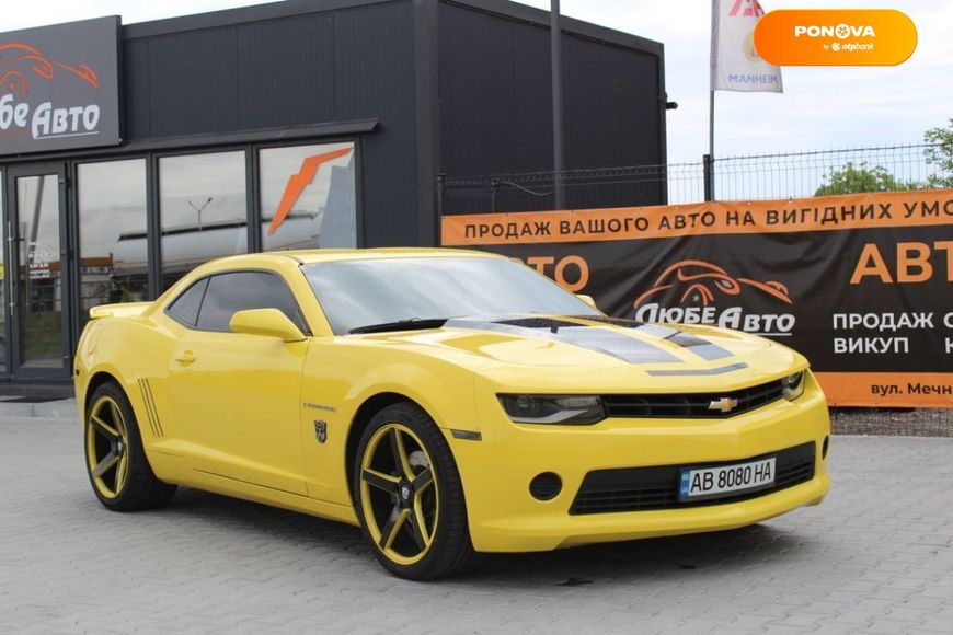 Chevrolet Camaro, 2014, Бензин, 3.56 л., 129 тыс. км, Купе, Желтый, Винница 44709 фото