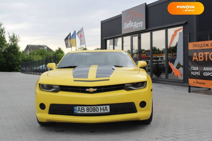 Chevrolet Camaro, 2014, Бензин, 3.56 л., 129 тыс. км, Купе, Желтый, Винница 44709 фото