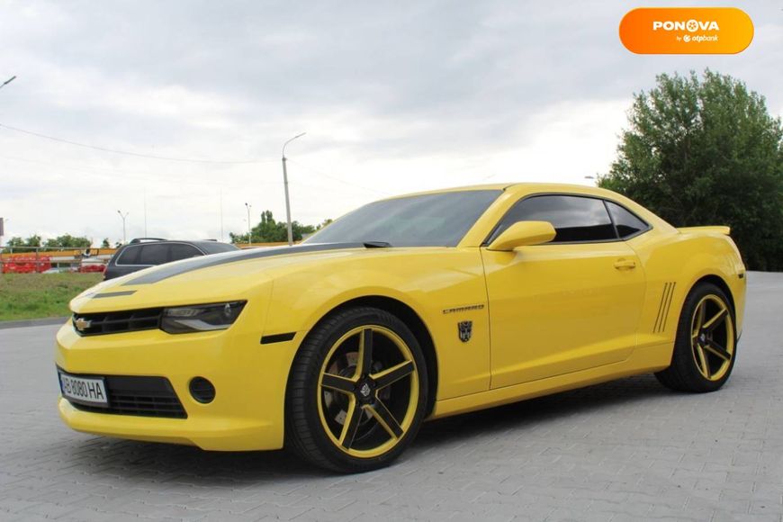 Chevrolet Camaro, 2014, Бензин, 3.56 л., 129 тыс. км, Купе, Желтый, Винница 44709 фото