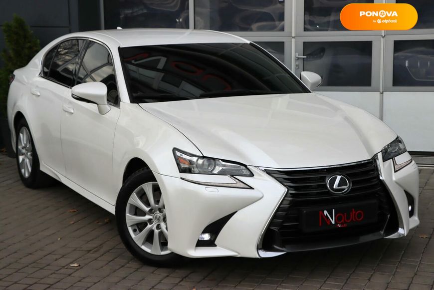 Lexus GS, 2017, Бензин, 2 л., 90 тис. км, Седан, Білий, Одеса 43194 фото