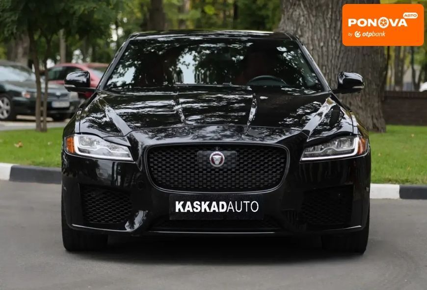 Jaguar XF, 2015 р., Бензин, 127 тис. км, Седан, Чорний, Харків AT-10418057 фото