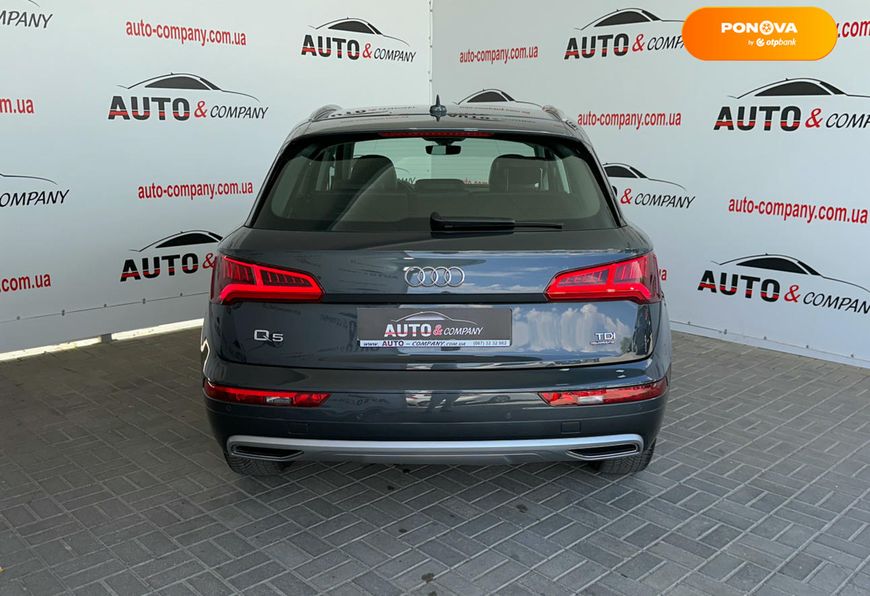 Audi Q5, 2018, Дизель, 2 л., 81 тыс. км, Внедорожник / Кроссовер, Серый, Львов 110033 фото