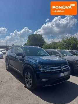 Volkswagen Atlas, 2018 р., Бензин, 172 тис. км, Позашляховик / Кросовер, Синій, Черкаси AT-10419857 фото
