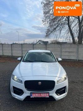 Jaguar F-Pace, 2017 р., Дизель, 200 тис. км, Позашляховик / Кросовер, Білий, Луцьк AT-10415699 фото