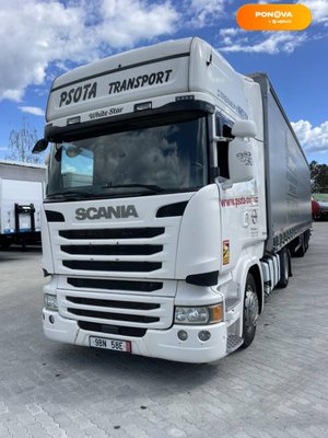 Scania R 450, 2016, Дизель, 12.7 л., 988 тис. км, Тягач, Білий, Хуст 48371 фото