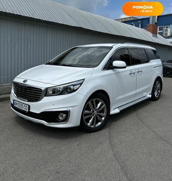 Kia Carnival, 2016, Дизель, 2.2 л., 214 тис. км, Мінівен, Білий, Бердичів Cars-Pr-228079 фото