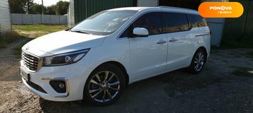 Kia Carnival, 2018, Дизель, 2.2 л., 105 тис. км, Мінівен, Білий, Чернівці Cars-Pr-210367 фото